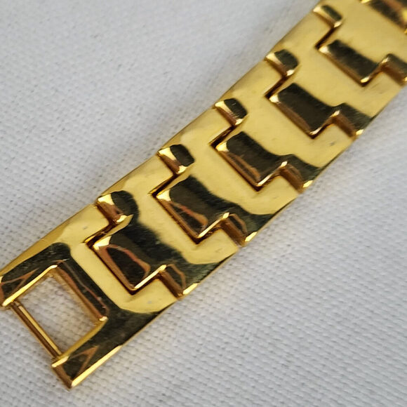 Cote de Azur Gold Tone Crystal Watch - Picture 5 of 6